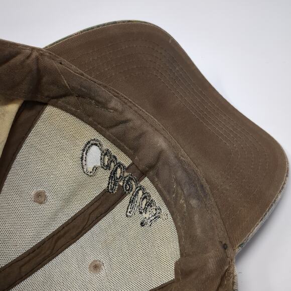 Cabela's Snapback Hat Multicolor One Size Camo Outdoor Hunting 6 Panel - Picture 8 of 10